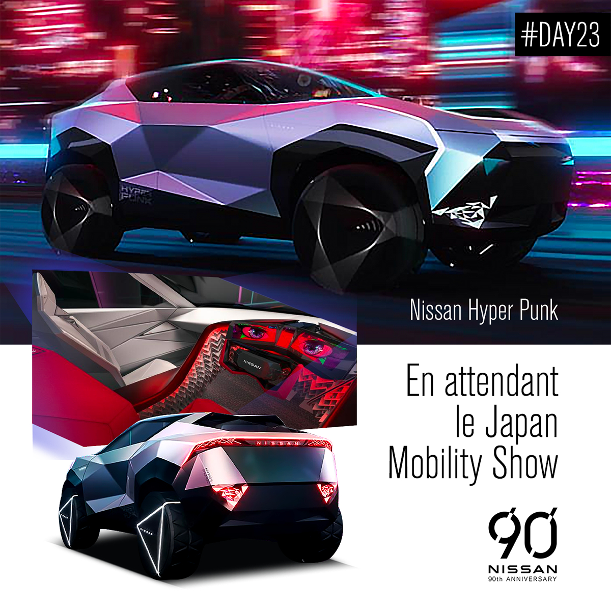 EN ATTENDANT LE JAPAN MOBILITY SHOW NISSAN HYPER PUNK CONCEPT Le Hub